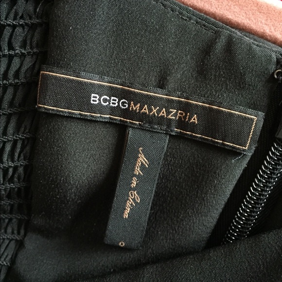 bCBG black Romper with cape - Picture 7 of 8